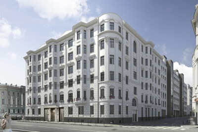 Реконструкция элитного жилого дома в Москве по адресу Бол. Полянка 44