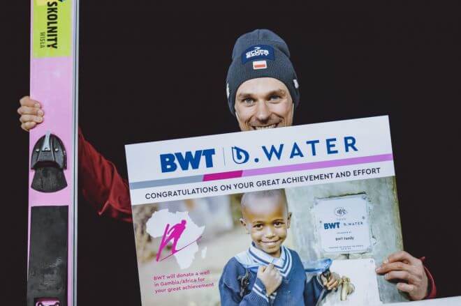 Очередной успех спортсмена BWT Петра Жилы и премии BWT Distance Award